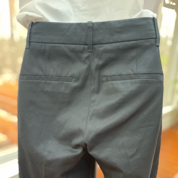 NWOT Vince Navy Blue Lightweight Cuffed Ankle Trousers Size 4 - Picture 6 of 9